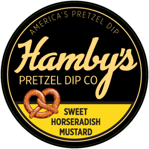 hambys sweet horseradish mustard transparent hambys sweet horseradish mustard transparent - Hamby's Pretzel Dip
